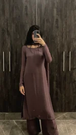 Gul Bahara — Purple 3-Piece Set - Image 2